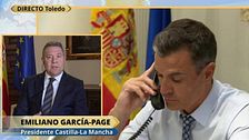García- Page, sobre el anuncio de Sánchez: "No hay estrategia política, habría tomado la decisión de dimitir y ahora está reposándolo"