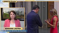 Adriana Lastra, sobre la posible dimisión de Sánchez: "Dice la verdad en su carta. Se merece este periodo de reflexión"