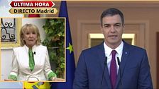Esperanza Aguirre, sobre Pedro Sánchez: "Hablan de acoso y es sólo la crítica obligada de la oposición"