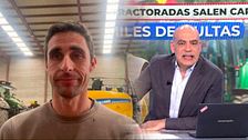 Nacho Abad muestra su apoyo a un agricultor multado