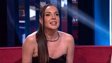 Inés Hernand cuenta cómo ir cantando el himno del Atleti por la calle acabó con su primera aparición pública