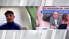 Nacho Abad, al boxeador tras su pelea en el cine: “Si alguna vez mi hija vive algo así, me encantaría que hubiese cerca alguien como tú”