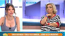 Alejandra Rubio advierte a Carmen Borrego tras contar que Carlo Costanzia y Terelu ya se habrían conocido: "Que no se hablen de mis cosas"