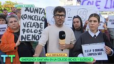 Los padres indignados que denuncian la suciedad del horrible colegio de Cambre: "Hay una situación de bloqueo, no nos hacen caso"