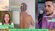 Una dermatóloga, sobre el famoso influencer Juan Bola que asegura llevar 4 años duchándose sin usar jabón: "Tiene cierta razón"
