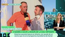 Los vecinos de Mutxamiel se vuelcan con Daniel, el joven que pedía ayuda por el Diógenes de su madre: "Se me partió el alma"