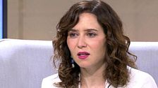 Isabel Díaz Ayuso: "No estoy en contra del Estado palestino, estoy en contra de que se haga de esta manera"