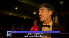 Primeras palabras de Luitingo tras evitar un robo en Bilbao: "No lo pensé, me fui directo a ellos"