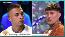 Álvaro Boix tiene un tenso cara a cara con Álex tras convertirse en nuevo concursante: "Yo no te dije eso de Gabriella"