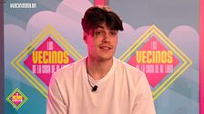 Julen de la Guerra, nuevo inquilino del vecindario, opina sobre los concursantes: “Gabriela y Alex tienen un papelón”