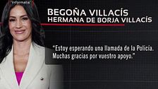 Primeras palabras de Begoña Villacís tras el asesinato de su hermano: "Muchas gracias por el apoyo"