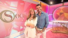 El cálido recibimiento de 'Socialité' a Antonio Santana emociona al presentador: "Ojalá que en casa me reciban igual"