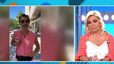 Carmen Borrego arremete contra Ángel Cristo por ir al mismo sitio donde se da rayos UVA: "Que se los dé con su madre"