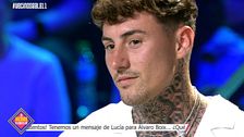 Álvaro Boix reconoce que quiere seguir conociendo a Lucia tras verse las imágenes de sus besos de despedida: "Quiero intentarlo con ella"