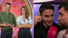 La declaración de amor de María Verdoy a Álex González en directo: "Estoy enamorada de ti"