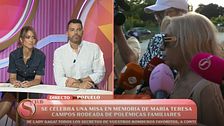Terelu Campos y Carmen Borrego celebran una misa en honor a su madre protagonizada por polémicas ausencias