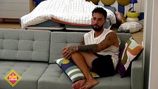 Omar Sánchez recibe un mensaje de su fantasma del exterior: ''Te veo un poco parado, déjate llevar''
