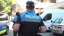 Así es un día para la policía en Sanfermines: "No tardan ni 10 minutos en tener el primer aviso"