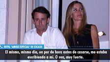 Una mujer acusa a Álvaro Muñoz Escassi de engañar a su mujer horas antes de su boda: las pruebas