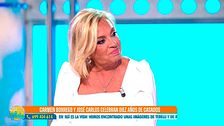 Carmen Borrego se emociona hablando del cariño que su madre tenía por su marido