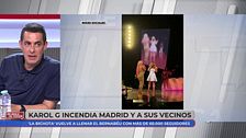 Antonio Naranjo, de Karol G: "Si esta petarda llena el Bernabéu y los Rolling no, la humanidad merece extinguirse"