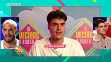 Julen Muñoz reacciona a las palabras de sus compañeros: "Todo esto me lo imaginaba"