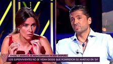 El tenso reencuentro de Arantxa del Sol y Ángel Cristo: "Querías vender una relación de tu mujer con mi marido"