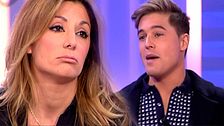 El pique de Abraham García y Nagore Robles cuando se conocieron: "No tengo un buen día"