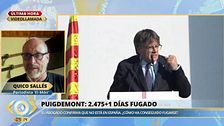 Quico Sallés asegura que Puigdemont sufrió "un percance en el operativo que le hizo cambiar sus planes" en Barcelona