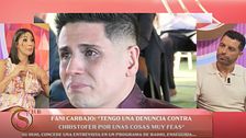 Fani Carbajo responde en 'Socialité Club' a los ataques de su ex, Christofer: "Está denunciado por cosas fuertes"