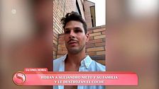 Alejandro Nieto sufre un brutal robo: "Me han dejado pelado, se han llevado hasta los calzoncillos"
