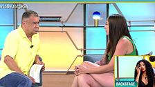 Jorge Javier se conmueve con la trágica historia de Yolanda, que perdió al padre de su hija hace tres meses: “Te cambia la vida por completo"
