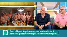 La época en la que nacieron los hermanos: "No había planificación familiar, había que salir adelante con lo que se tenía"