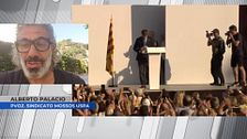 Alberto Palacio, el portavoz del sindicato de Mossos, habla de los últimos acontecimientos
