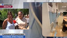 Las madres de un colegio de Sevilla denuncian que el centro está en ruinas y okupado: "Hay clases a pedazos"