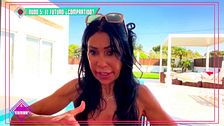 Gabriella y Álex reaccionan a las opiniones de los colaboradores sobre el futuro de su relación