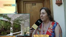 El temporal destroza parte de su casa por la caída de varios árboles: “Daba miedo, ha sido un susto tremendo”