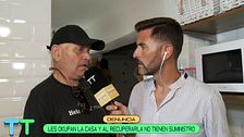 Les okupan la casa y al recuperarla no tienen suministro: "Estamos así desde hace dos meses"