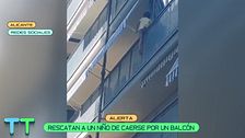 Recatan a un niño de caerse por un balcón en Alicante: "No sería delito de abandono, sus padres estaban ahí”