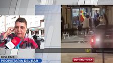 Gislene, la mujer atropellada después de que un hombre embistió un coche contra su bar: "Podría estar muerta"