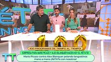 ¡'Tiempo al tiempo' cumple 100 programas!: la sorpresa que no se esperaban Mario Picazo y Alex Blanquer