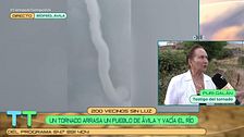 Una testigo del tornado que ha arrasado parte de Riofrío, en Ávila: “Sentía que tenía que documentarlo”