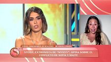 Steisy duda de los intereses de Sofía y Kiko en el conflicto con Maite: "Por el dinero baila perro"