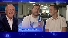 Pedro Piqueras se emociona con la sorpresa de sus compañeros de Informativos Telecinco: “Nos acordamos tanto de ti”