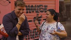 El momentazo de Xuso Jones con una viandante: ''Madre mía, qué cosa más grande''