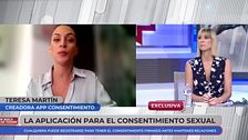 La crítica de Rebeca Martín a la autora de la aplicación de consentimiento sexual: "Me entristece que sea una mujer la creadora"