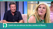 Conchi le deja las cosas claras a su pareja Manuel en directo: "Soy tu pareja y tienes que respetarme"