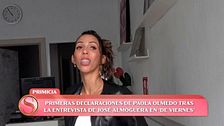 La reacción de Paola Olmedo a la entrevista de José María Almoguera: "A nadie le gusta que hablen de uno en televisión"