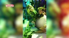 Las imágenes del tórrido encuentro entre Begoña Gutiérrez y un exparticipante de 'La isla de las tentaciones'