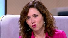 Ayuso, sobre una posible moción de censura con Junts: "El gran problema de España ha sido ser presos de estas minorías"